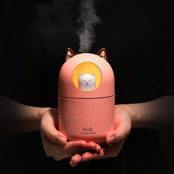 Mini Bear Humidifier Home Silent Spray Rehydrating Creativity