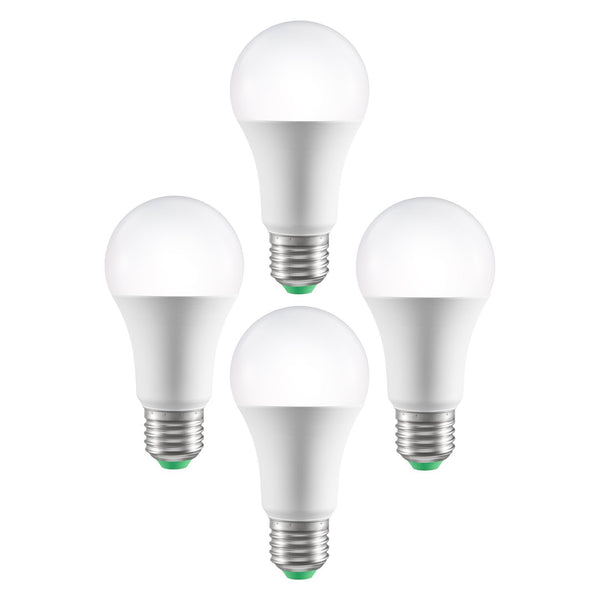 VEVOR Smart Light Bulbs, 4-Pack, 9W Multicolor LED Bulbs, 800 Lumens With Smart Control Compatibility For Vera, Google Assistant, Amazon Alexa, IOS, Android, RGB Color Changing