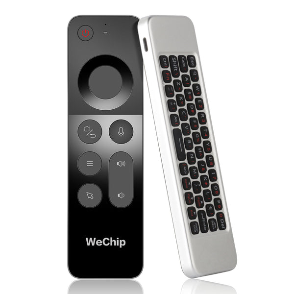 Double-sided Wireless Mini W3 Intelligent Voice Remote Control