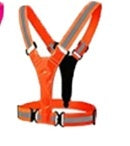 Night Running And Cycling Reflective Vest With Rechargeable Glow