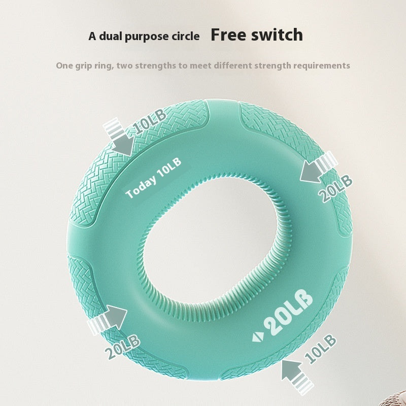 Double Strength Silicone Grip Ring Five Finger Hand