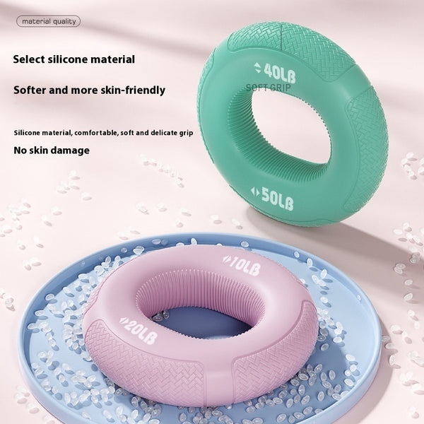 Double Strength Silicone Grip Ring Five Finger Hand